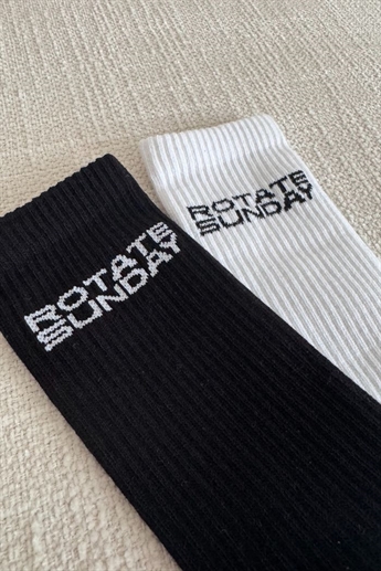 Rotate, Socks with logo, 2 pack